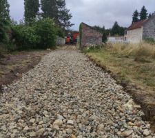 Chemin d'accès en cours