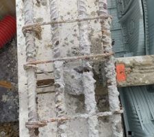 Bout de poutrelle cass&eacute;