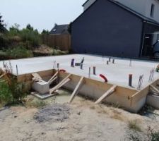 Plancher VS coul&eacute; sans pr&eacute;venir