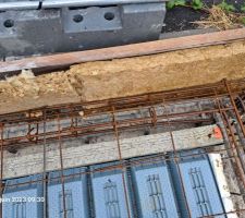 Photo CdT : ferraillage plancher RdC