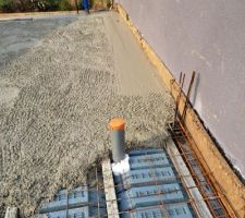 Photo CdT : ferraillage plancher RdC