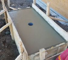 Socle pour l'unit&eacute; ext&eacute;rieure de la PAC