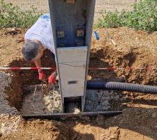 Pose compteur en attente raccordement ENEDIS / VRD
Branchement Type 2
Coffrets SARCO S22 CIBE