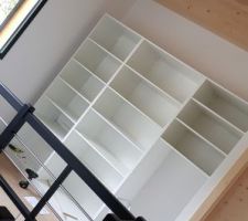 Montage du placard de la mezzanine