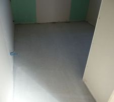 Chape liquide ciment fibrée