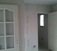 Pose des portes
