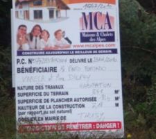 Permis de contruire, sa fais plaisir!!