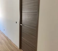 Puis la pose des portes fin de chantier de marque Italienne TREDI !! un régal de qualité et facilité de pose !!