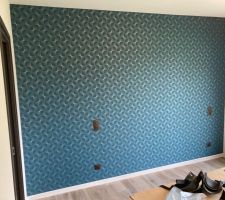 Petite tapisserie pour notre chbre