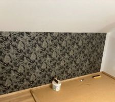Et une autre pour habiller un peu la mezza sur hall d'entrée
