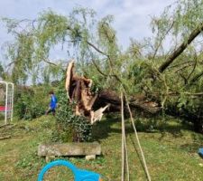 Tempête dans le cher