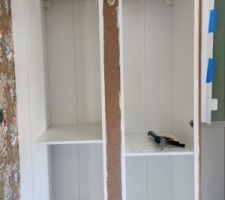 Encastrement deuxi&egrave;me rangement.