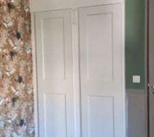 Encastrement deuxième rangement : fin.