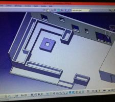 Modélisation du projet sur Catia