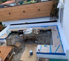 Application d?une peinture façade tous temps additivée Siloxane « Toll O Perl T5 » de la marque TOLLENS
Vue d?ensemble du projet.