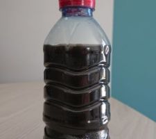Eau du plancher chauffant après désembouage de moins d'un mois.