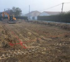 D&eacute;capage et trac&eacute; fondations