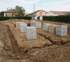 Fouilles de fondation