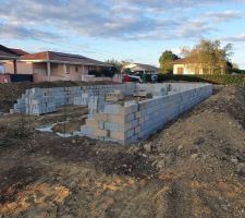 Élévation sous bassement