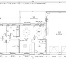 Plan de la future maison