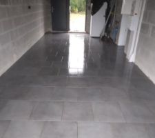 Carrelage garage