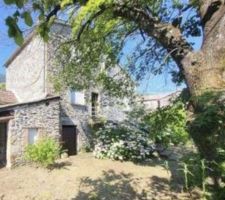 Maison Ardèche au début des travaux