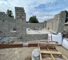 Maconnerie Rdc de la maison