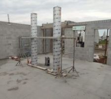 Arriv&eacute; des parpaings