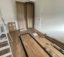 Pose placard et dressing