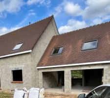 Pose des appuis de fen&ecirc;tres