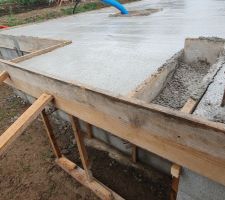 Supplémnent béton pour bloc PAC extérieur