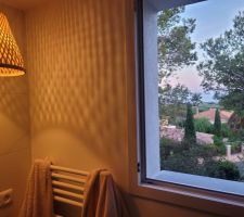 Suspension salle de bain