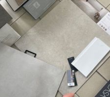 Choix carrelage difficile.
