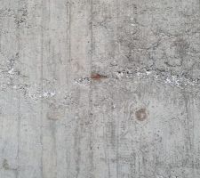 Mur béton problématique