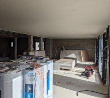 Début de la mise en place des plafonds