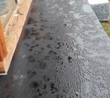 Étanchéité terrasse en cours