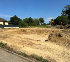 Terrassement du terrain