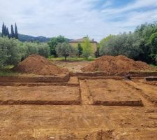 Terrassement et Fouille sur le terrain