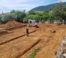Terrassement et Fouille sur le terrain