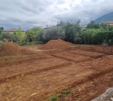 Terrassement et Fouille sur le terrain