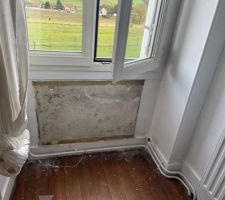 Retrait des anciens radiateurs