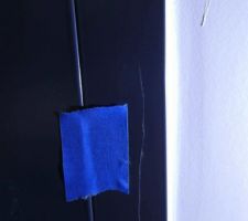 Une petite rayure pour la route