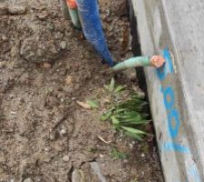 C'est remblay&eacute;, alors que le travail de cochon n'a pas &eacute;t&eacute; retir&eacute;...