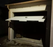 Porte de garage laisse ouvert toute la nuit