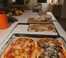 Soirée pizzas maison