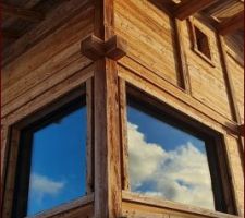 chalet dans les alpes
