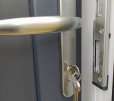 Nos clés définitives après changement du barillet