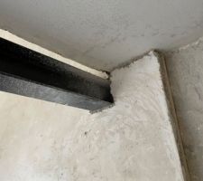 Nettoyage poutre IPN du salon