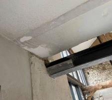 Nettoyage poutre IPN du salon