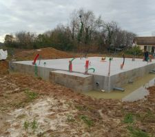 Coulage b&eacute;ton